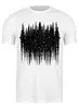 Заказать мужскую футболку в Москве. Футболка классическая Forest от oneredfoxstore@gmail.com - готовые дизайны и нанесение принтов.