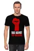 Заказать мужскую футболку в Москве. Футболка классическая Rage Against the Machine от geekbox - готовые дизайны и нанесение принтов.