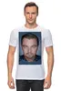 Заказать мужскую футболку в Москве. Футболка классическая Leonardo DiCaprio от scoopysmith - готовые дизайны и нанесение принтов.