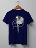 Заказать мужскую футболку в Москве. Футболка классическая Space Fern от oneredfoxstore@gmail.com - готовые дизайны и нанесение принтов.