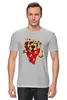 Заказать мужскую футболку в Москве. Футболка классическая Верный друг от denis01001 - готовые дизайны и нанесение принтов.