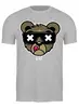 Заказать мужскую футболку в Москве. Футболка классическая Медведь,оригинальный дизайн от outsider2015 - готовые дизайны и нанесение принтов.