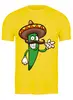 Заказать мужскую футболку в Москве. Футболка классическая Мексиканец  от ПРИНТЫ ПЕЧАТЬ  - готовые дизайны и нанесение принтов.