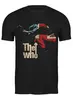 Заказать мужскую футболку в Москве. Футболка классическая The Who от geekbox - готовые дизайны и нанесение принтов.