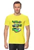 Заказать мужскую футболку в Москве. Футболка классическая Автомобили от T-shirt print  - готовые дизайны и нанесение принтов.