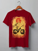 Заказать мужскую футболку в Москве. Футболка классическая Mountain Bike от oneredfoxstore@gmail.com - готовые дизайны и нанесение принтов.