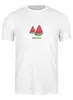 Заказать мужскую футболку в Москве. Футболка классическая Watermelon — арбуз от mironcrig@gmail.com - готовые дизайны и нанесение принтов.