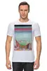 Заказать мужскую футболку в Москве. Футболка классическая Вид на плодородную страну (картина Клее) от trend - готовые дизайны и нанесение принтов.