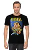 Заказать мужскую футболку в Москве. Футболка классическая Nirvana от Leichenwagen - готовые дизайны и нанесение принтов.