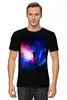 Заказать мужскую футболку в Москве. Футболка классическая Краски космоса от THE_NISE  - готовые дизайны и нанесение принтов.