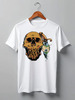 Заказать мужскую футболку в Москве. Футболка классическая Skulls от oneredfoxstore@gmail.com - готовые дизайны и нанесение принтов.