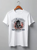 Заказать мужскую футболку в Москве. Футболка классическая Sons of Anarchy - white_2 от kenny - готовые дизайны и нанесение принтов.