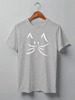 Заказать мужскую футболку в Москве. Футболка классическая Cats Here от oneredfoxstore@gmail.com - готовые дизайны и нанесение принтов.