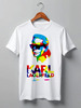 Заказать мужскую футболку в Москве. Футболка классическая Karl Lagerfeld от Leichenwagen - готовые дизайны и нанесение принтов.