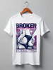 Заказать мужскую футболку в Москве. Футболка классическая broken dreams от denis01001 - готовые дизайны и нанесение принтов.