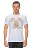 Заказать мужскую футболку в Москве. Футболка классическая Кролик от skynatural - готовые дизайны и нанесение принтов.