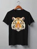 Заказать мужскую футболку в Москве. Футболка классическая Тигр - Tiger от trend - готовые дизайны и нанесение принтов.