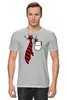 Заказать мужскую футболку в Москве. Футболка классическая Галстук  от T-shirt print  - готовые дизайны и нанесение принтов.