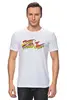 Заказать мужскую футболку в Москве. Футболка классическая Street Fighter 2 Turbo от Fix Print - готовые дизайны и нанесение принтов.