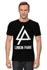 Заказать мужскую футболку в Москве. Футболка классическая Linkin Park от inPrintio - готовые дизайны и нанесение принтов.