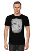Заказать мужскую футболку в Москве. Футболка классическая Sakura Cat от oneredfoxstore@gmail.com - готовые дизайны и нанесение принтов.