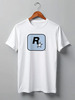 Заказать мужскую футболку в Москве. Футболка классическая Rockstar Light-Blue от GOOD PRINT - готовые дизайны и нанесение принтов.