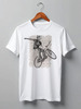 Заказать мужскую футболку в Москве. Футболка классическая Bike Punk  от oneredfoxstore@gmail.com - готовые дизайны и нанесение принтов.