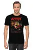 Заказать мужскую футболку в Москве. Футболка классическая Accept band от Leichenwagen - готовые дизайны и нанесение принтов.