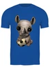 Заказать мужскую футболку в Москве. Футболка классическая Футбол - Носорог от skynatural - готовые дизайны и нанесение принтов.