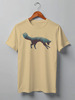 Заказать мужскую футболку в Москве. Футболка классическая Fox Here от oneredfoxstore@gmail.com - готовые дизайны и нанесение принтов.