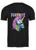Заказать мужскую футболку в Москве. Футболка классическая FORTNITE от geekbox - готовые дизайны и нанесение принтов.