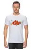Заказать мужскую футболку в Москве. Футболка классическая Рыба клоун от galkagalka - готовые дизайны и нанесение принтов.
