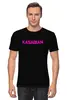 Заказать мужскую футболку в Москве. Футболка классическая Kasabian от bonfx - готовые дизайны и нанесение принтов.