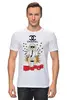 Заказать мужскую футболку в Москве. Футболка классическая Chanel от Leichenwagen - готовые дизайны и нанесение принтов.