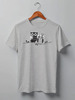 Заказать мужскую футболку в Москве. Футболка классическая Owl Here от oneredfoxstore@gmail.com - готовые дизайны и нанесение принтов.