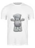 Заказать мужскую футболку в Москве. Футболка классическая Мишка Тедди от vityaz - готовые дизайны и нанесение принтов.