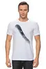 Заказать мужскую футболку в Москве. Футболка классическая Snowboard от oneredfoxstore@gmail.com - готовые дизайны и нанесение принтов.