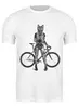 Заказать мужскую футболку в Москве. Футболка классическая Bike Punk  от oneredfoxstore@gmail.com - готовые дизайны и нанесение принтов.