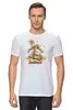 Заказать мужскую футболку в Москве. Футболка классическая Sunset Beach от denis01001 - готовые дизайны и нанесение принтов.