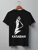 Заказать мужскую футболку в Москве. Футболка классическая Kasabian от Easy-store - готовые дизайны и нанесение принтов.