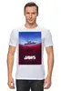 Заказать мужскую футболку в Москве. Футболка классическая Челюсти / Jaws от kino.printio.ru - готовые дизайны и нанесение принтов.