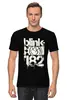 Заказать мужскую футболку в Москве. Футболка классическая blink-182 smile shirt от slider - готовые дизайны и нанесение принтов.