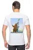 Заказать мужскую футболку в Москве. Футболка классическая От России с приветом,Америка! от Алина - готовые дизайны и нанесение принтов.