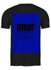 Заказать мужскую футболку в Москве. Футболка классическая DRUГ SQUAD  от dburtsaev@mail.ru - готовые дизайны и нанесение принтов.