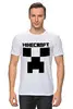 Заказать мужскую футболку в Москве. Футболка классическая MINECRAFT CREEPER от weeert - готовые дизайны и нанесение принтов.