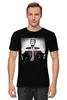 Заказать мужскую футболку в Москве. Футболка классическая Будь жестким, как Путин! от Ali Say - готовые дизайны и нанесение принтов.