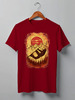Заказать мужскую футболку в Москве. Футболка классическая Vintage Rider от oneredfoxstore@gmail.com - готовые дизайны и нанесение принтов.
