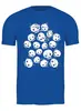Заказать мужскую футболку в Москве. Футболка классическая Skulls от oneredfoxstore@gmail.com - готовые дизайны и нанесение принтов.