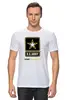 Заказать мужскую футболку в Москве. Футболка классическая U.S. ARMY от KinoArt - готовые дизайны и нанесение принтов.