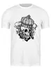 Заказать мужскую футболку в Москве. Футболка классическая Skull_crown style от lockinloadeadly - готовые дизайны и нанесение принтов.